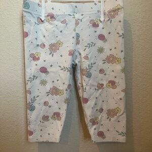 Floral Print Cotton Leggings